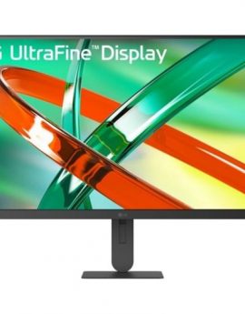 Monitor Profesional LG UltraFine 27U730B-B 27'/ 4K/ Regulable en altura/ Negro