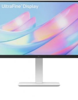 Monitor Profesional LG UltraFine 27US550-W 27'/ 4K/ Regulable en altura/ Blanco
