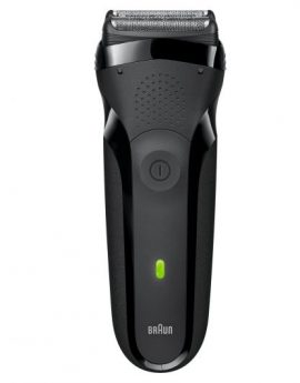 Afeitadora Masculina Braun Series 3-300s Carga Rapida 3 Cabezales Autono. 30min