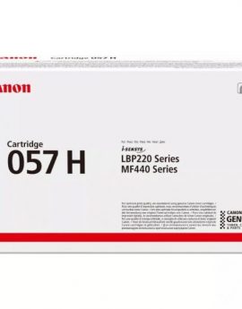 Tóner Original Canon i-SENSYS nº057H Alta Capacidad/ Negro