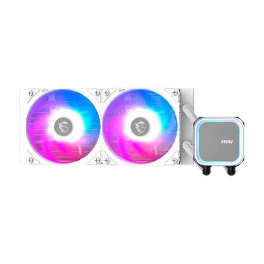 Sistema de Refrigeracion Liquida MSI para CPU MAG CORELIQUID A13 240 White 2 Sistema de Refrigeracion Liquida MSI para CPU MAG CORELIQUID A13 240 White
