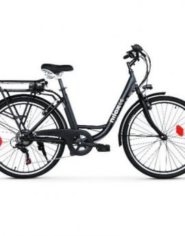 Nilox J5 Bicicleta Eléctrica de Acero Negro