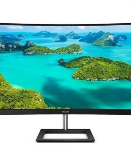 Monitor Profesional Curvo Philips E-Line 328E1CA 31.5'/ 4K/ Multimedia/ Negro