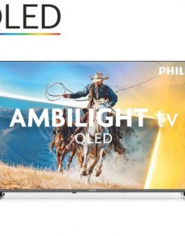 Televisor Philips QLED 32PQS6901 32'/ Full HD/ Ambilight/ Smart TV/ WiFi Negro