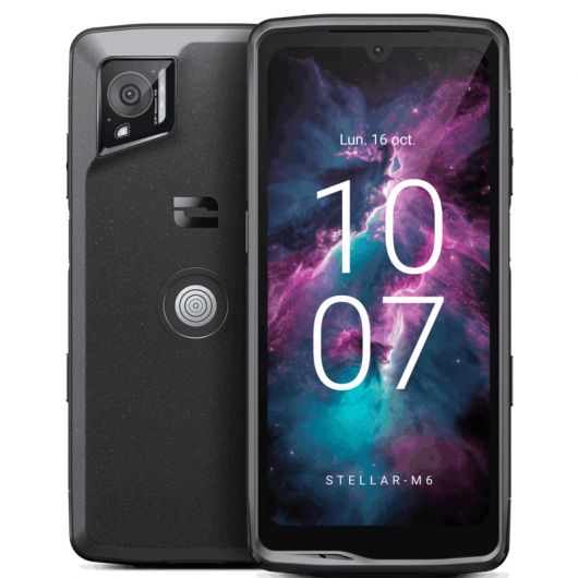 Crosscall Stellar-M6 15.5 cm (6.1') SIM doble Android 14 5G USB Tipo C 6GB 128GB 4500 mAh Negro
