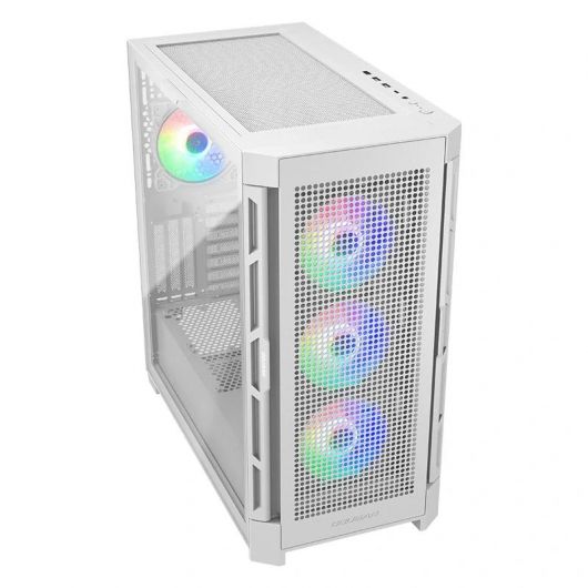 Cougar AirFace Pro RGB Mid Tower Cristal Templado USB-C Blanca 2 Cougar AirFace Pro RGB Mid Tower Cristal Templado USB-C Blanca