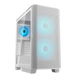 Caja Semitorre Cougar Airface Flo RGB Blanca