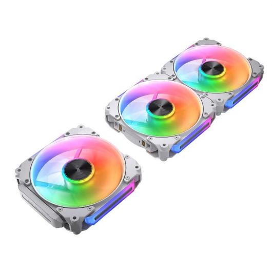 Cougar Ventilador Modular Apolar 120 ArGB White (3pcs) 2 Cougar Ventilador Modular Apolar 120 ArGB White (3pcs)