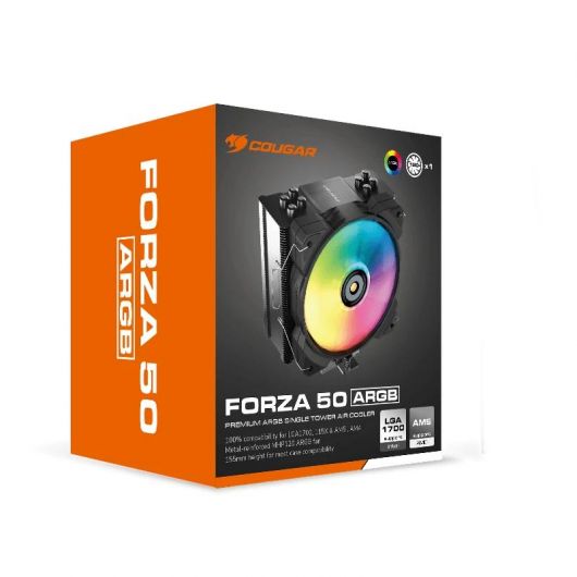 Cougar Forza 50 ArGB Ventilador 4 Cougar Forza 50 ArGB Ventilador