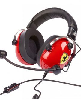 Auriculares + Mic Thrustmaster T-Racing Ferrari Edition (4060105)