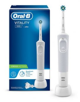 Cepillo Dental Braun Oral-B Vitality 100 Crossaction Blanco