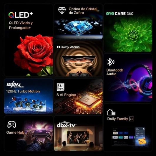 Televisor Metz QLED+ 43MQF7500Z 43'/ Ultra HD 4K/ Smart TV/ WiFi 3 Televisor Metz QLED+ 43MQF7500Z 43'/ Ultra HD 4K/ Smart TV/ WiFi