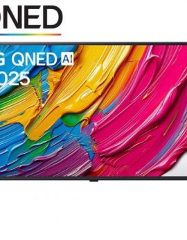 Televisor LG QNED AI QNED80 43QNED80A6A 43'/ Ultra HD 4K/ Smart TV/ WiFi Negro