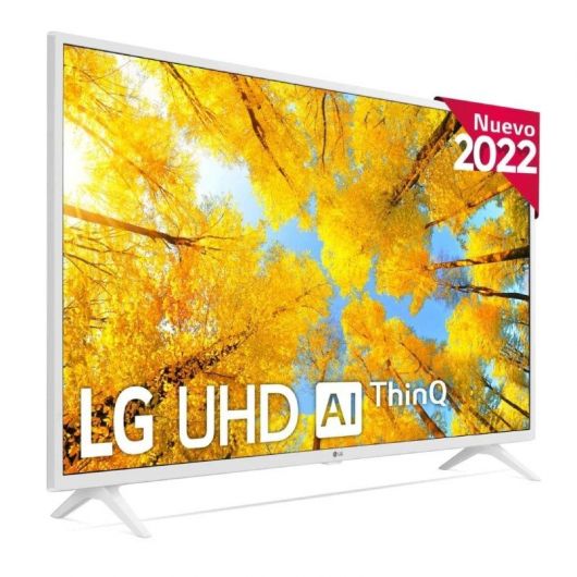 Televisor LG UHD 43UQ76906LE 43'/ Ultra HD 4K/ Smart TV/ WiFi/ Blanca