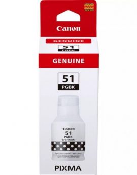 Botella de Tinta Original Canon GI-51/ Negra