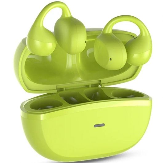 Auriculares Bluetooth SPC Boost Clip con estuche de carga/ Autonomía 6h/ Verdes Lima 3 Auriculares Bluetooth SPC Boost Clip con estuche de carga/ Autonomía 6h/ Verdes Lima