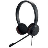Jabra Evolve 20 Auriculares Alámbrico Diadema Oficina/Centro de llamadas USB-C / USB-A Negro