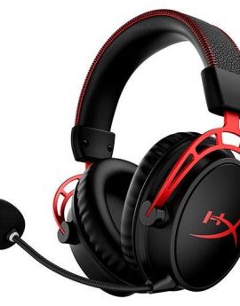 HyperX Cloud Alpha Wireless Auriculares Gaming Inalámbricos PC Negro/Rojo
