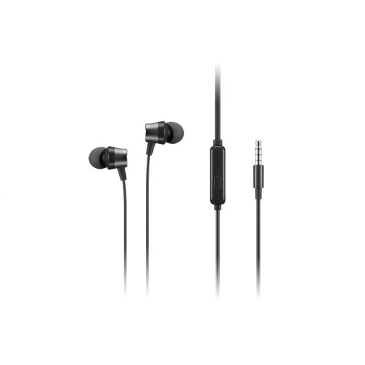 Lenovo 4XD1J77352 Auriculares Alámbrico Dentro de oído Oficina/Centro de llamadas Negro