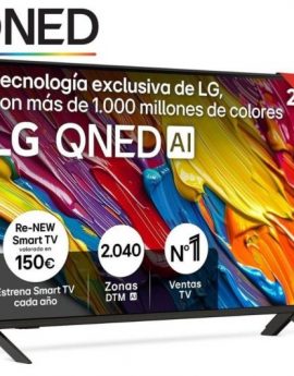 Televisor LG QNED 50QNED84A6C 50'/ Ultra HD 4K/ Smart TV/ WiFi