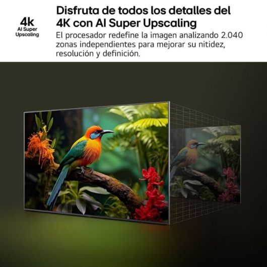 Televisor LG UHD 50UA74006LB 50'/ Ultra HD 4K/ Smart TV/ WiFi 5 Televisor LG UHD 50UA74006LB 50'/ Ultra HD 4K/ Smart TV/ WiFi
