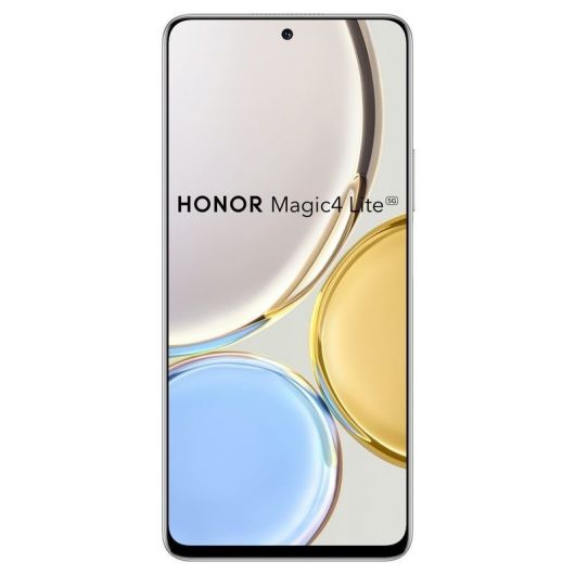 Smartphone Honor Magic4 Lite 6GB/ 128GB/ 6.81'/ 5G/ Titanio Plateado
