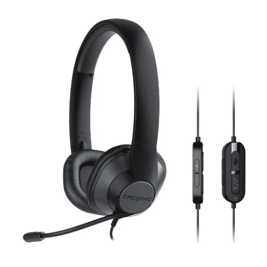Creative Labs HS-720 V2 Auriculares Alámbrico Diadema Oficina/Centro de llamadas Negro 3 Creative Labs HS-720 V2 Auriculares Alámbrico Diadema Oficina/Centro de llamadas Negro