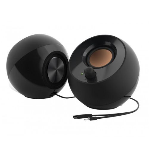 Creative Pebble 2.0 Altavoces Estéreo USB Negros
