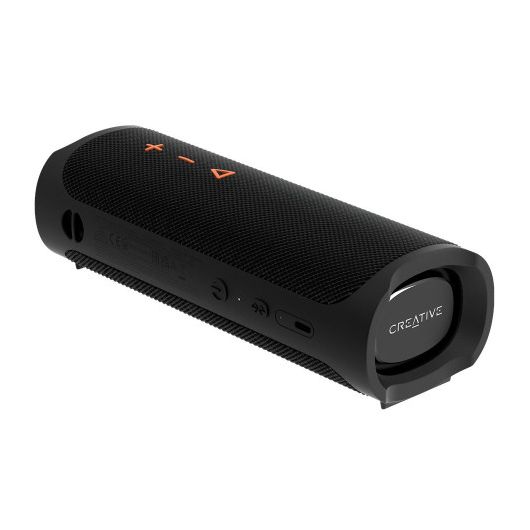 Creative Muvo Go Altavoz Portátil Bluetooth 5.3 IPX7 18h Vínculo Stereo USB-C 20W Negro