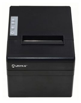 UNYKAch POS 56005 Impresora Térmica Alámbrico Negro - 80mm RJ45 USB RS232 RJ11