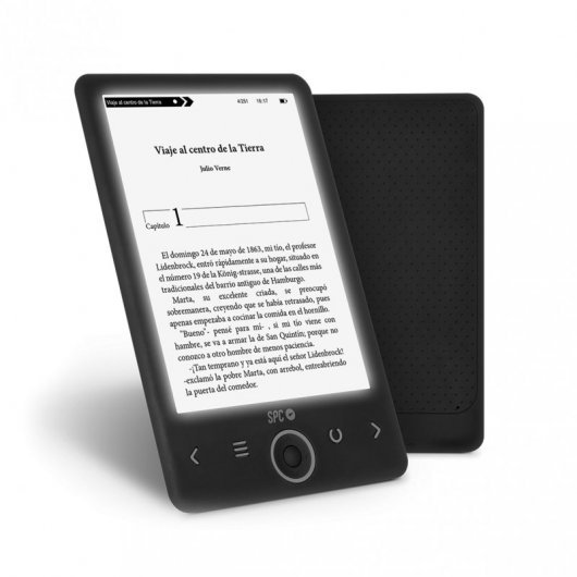SPC Dickens Light 2 eReader 6' tinta electrónica Negro