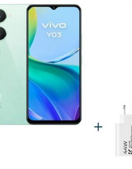 Smartphone Vivo Y03 4G 6.56' 4GB(+4GB) 128GB Verde + Cargador 44W