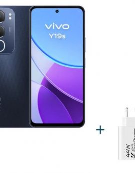 Smartphone Vivo Y19s 6.68' 6GB(+6GB) 128GB Negro + Cargador 44W