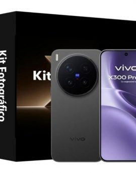 Smartphone Vivo X300 Pro 16GB/ 512GB/ 6.78'/ 5G/ Negro + Kit fotográfico Vivo X300 Pro
