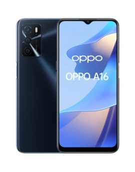 Smartphone OPPO A16 6.52' SIM doble 4G 4/64GB 5000 mAh Negro