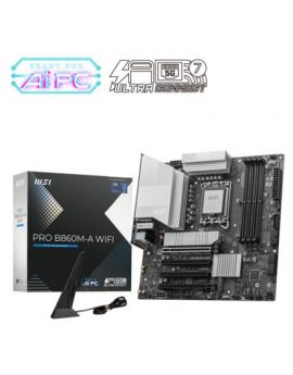 MSI Pro B860M-A Wifi placa base Intel B860 LGA 1851 (Socket V1) micro ATX