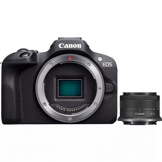 Canon EOS R100 24.1MP WiFi + RF-S 18-45mm F4.5-6.3 IS STM