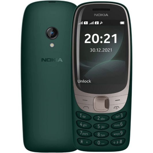 Teléfono Móvil Nokia 6310 Dual SIM/ Verde Oscuro - 6310 DS GREE V2