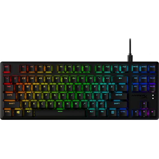 HyperX Alloy Origins Core PBT Teclado Mecánico Gaming RGB Switch Red Linear