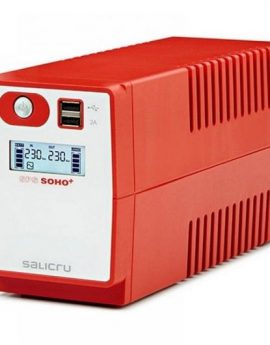SAI Línea Interactiva Salicru SPS 850 SOHO+/ 850VA-480W/ 2 Salidas/ Formato Torre