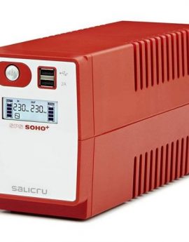 SAI Línea Interactiva Salicru SPS 650 SOHO+ IEC/ 650VA-360W/ 4 Salidas/ Formato Torre