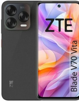 Smartphone ZTE Blade V70 Vita 4GB/ 256GB/ 6.7'/ Gris Oscuro