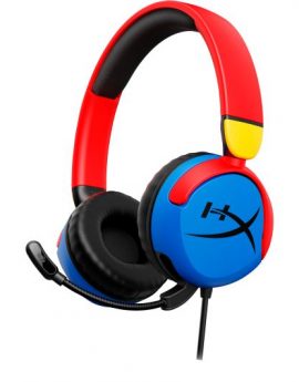HyperX Cloud Mini Auriculares Gaming para Niños 85db Multicolor