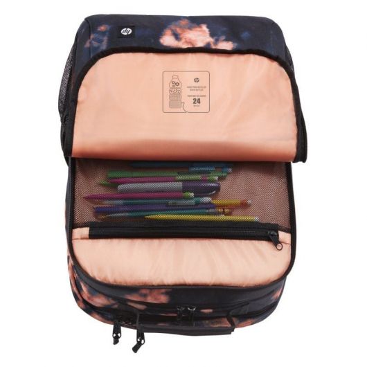 Mochila HP Campus XL 7J593AA para Portátiles hasta 16'/ Negra y Naranja 2 Mochila HP Campus XL 7J593AA para Portátiles hasta 16'/ Negra y Naranja