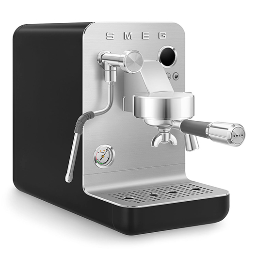 Smeg Cafetera Minipro Espresso 1 Smeg Cafetera Minipro Espresso 1.7L 15bar con caldera doble y vaporizador Negro