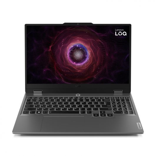 Portatil Lenovo LOQ 15ARP9 R7-7435HS 24GB 512GB RTX4050 15.6' FHD sin S.O. Gris