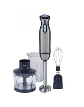 Jata JEBT5026 Batidora de Mano 1000W Acero Inoxidable con Accesorios