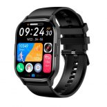 Cool Delta Reloj Smartwatch (AMOLED, Llamadas, Salud, Deporte) Silicona Negro