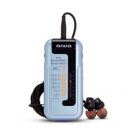 Aiwa Rs-22 Azul / Radio Portátil