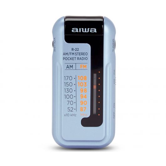 Aiwa Rs-22 Azul / Radio Portátil 2 Aiwa Rs-22 Azul / Radio Portátil